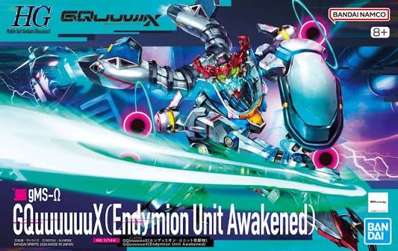 Plamod HG 'GQuuuuuuX (Endymion Unit Awakened)' 1/144 Scale Kit