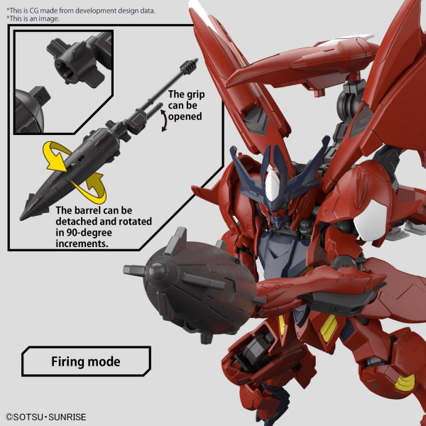 Plamod HG 'Gundam Amazing Barbatos Lupus' 1/144 Scale Kit