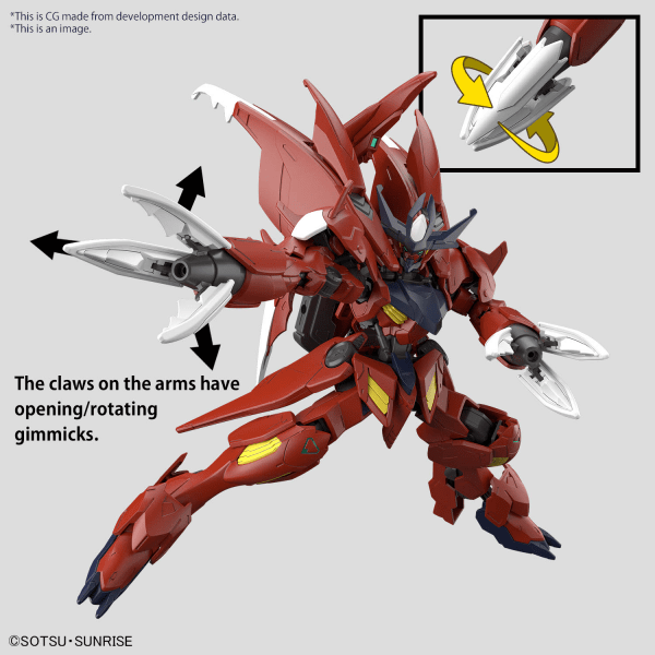 Plamod HG 'Gundam Amazing Barbatos Lupus' 1/144 Scale Kit