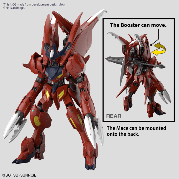 Plamod HG 'Gundam Amazing Barbatos Lupus' 1/144 Scale Kit