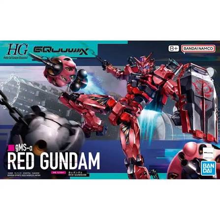 Plamod HG 'Red Gundam' 1/144 Scale Kit