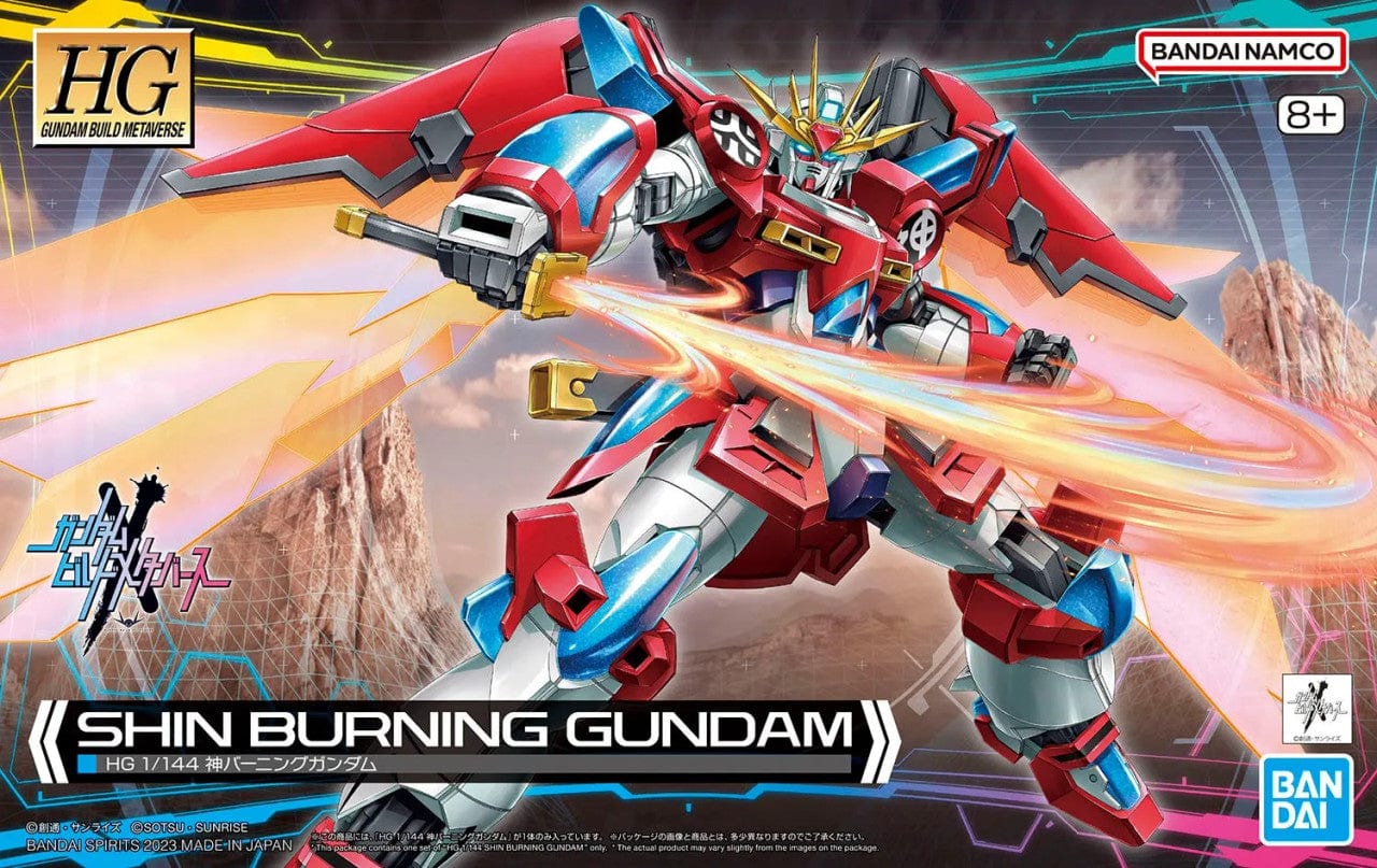 Plamod HG 'Shin Burning Gundam' 1/144 Scale Kit