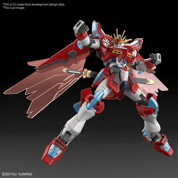 Plamod HG 'Shin Burning Gundam' 1/144 Scale Kit