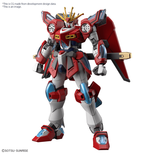 Plamod HG 'Shin Burning Gundam' 1/144 Scale Kit