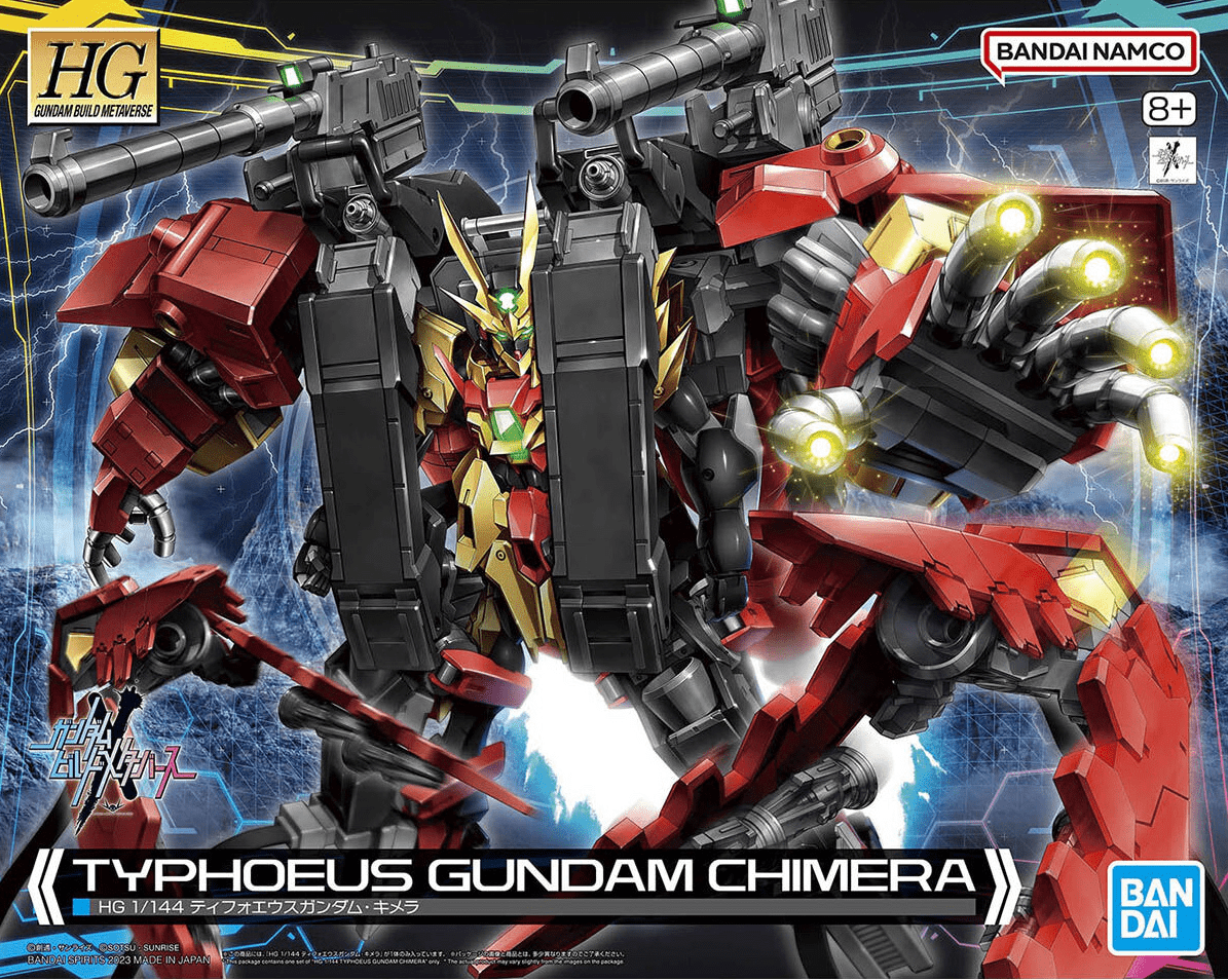 Plamod HG 'Typhoeus Gundam Chimera' 1/144 Scale Kit