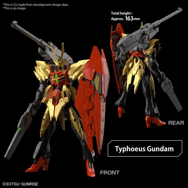 Plamod HG 'Typhoeus Gundam Chimera' 1/144 Scale Kit