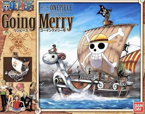 Plamod One Piece - Going Merry  Gundam Scale Kit