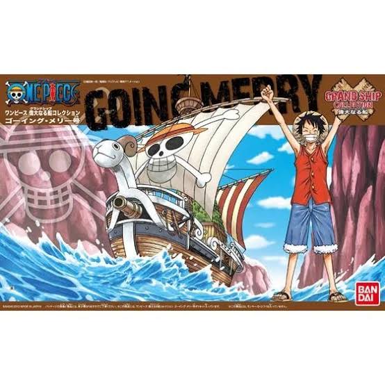 Plamod One Piece - Grand Ship Collection-Going Merry  Gundam Scale Kit
