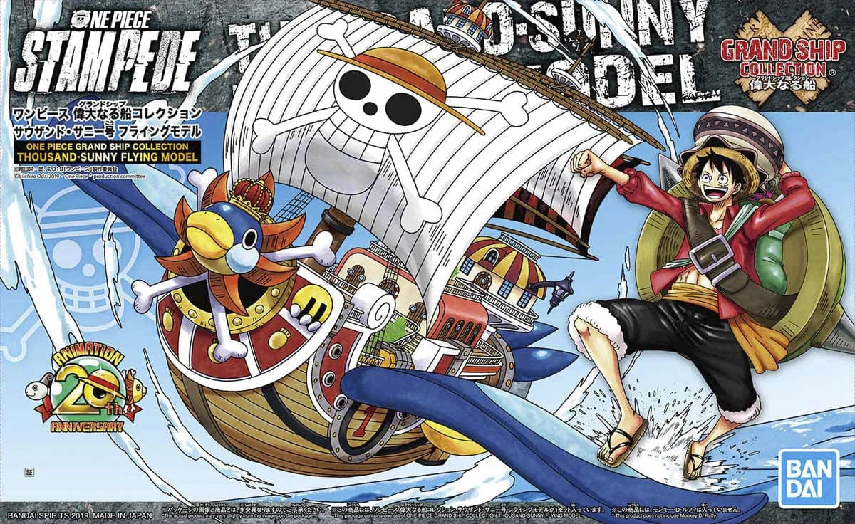 Plamod One Piece: Grand Ship Collection 'Thousand-Sunny (Flying Model)' Model Kit