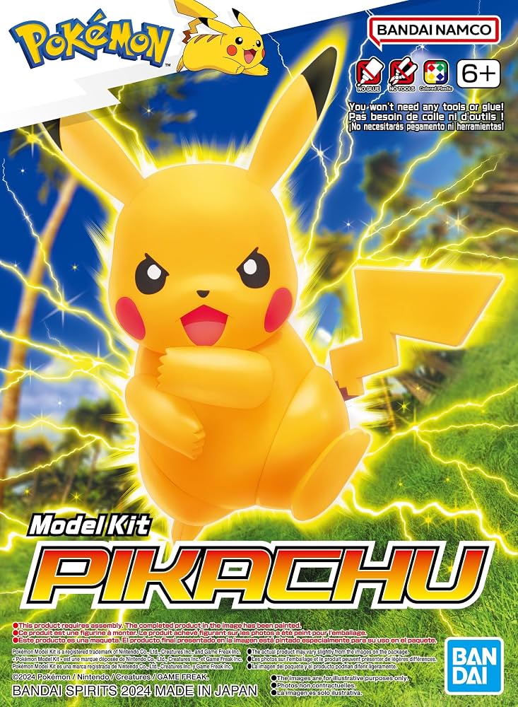 Plamod Pokémon Model Kit PIKACHU