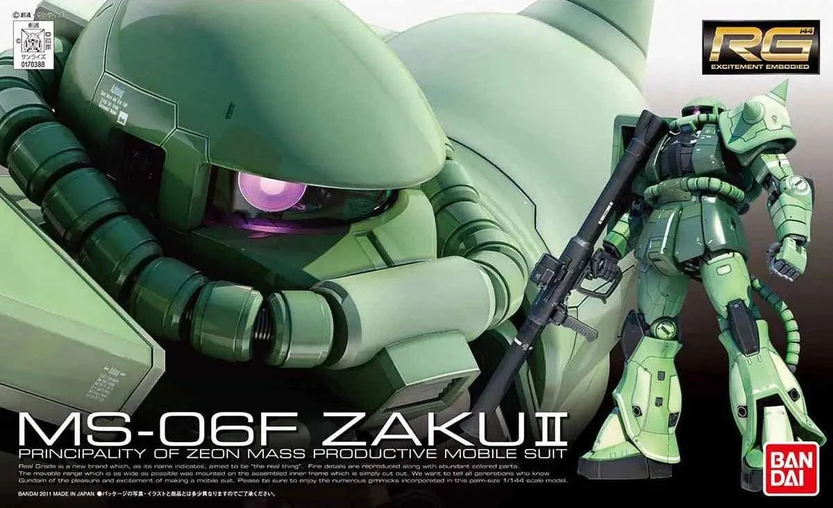 Plamod RG 'Zaku II' 1/144 Scale Kit