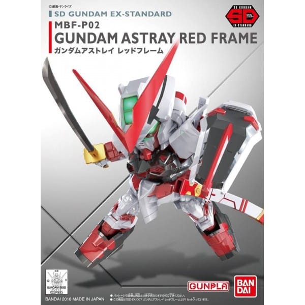 Plamod SD Gundam EX-Standard 'Gundam Astray Red Frame'