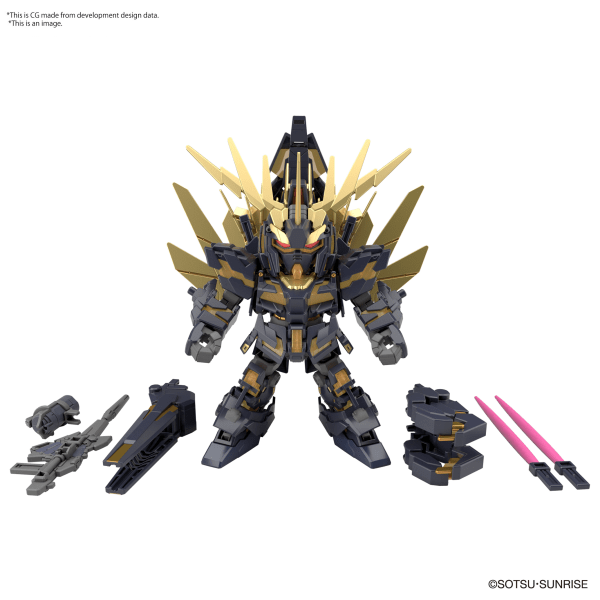 Plamod SDCS 'Unicorn Gundam 02 Banshee/Banshee Norn (Destroy Mode)' Model Kit