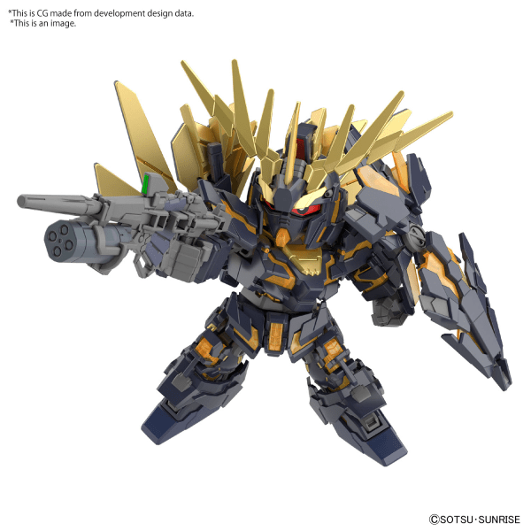 Plamod SDCS 'Unicorn Gundam 02 Banshee/Banshee Norn (Destroy Mode)' Model Kit