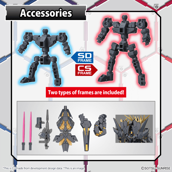 Plamod SDCS 'Unicorn Gundam 02 Banshee/Banshee Norn (Destroy Mode)' Model Kit
