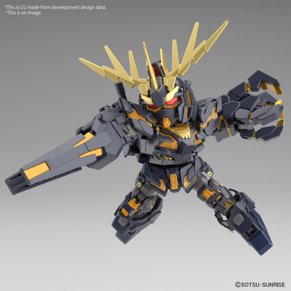 Plamod SDCS 'Unicorn Gundam 02 Banshee/Banshee Norn (Destroy Mode)' Model Kit