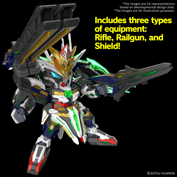 Plamod SDW Heroes 'Captain Qan[T] GF' Model Kit