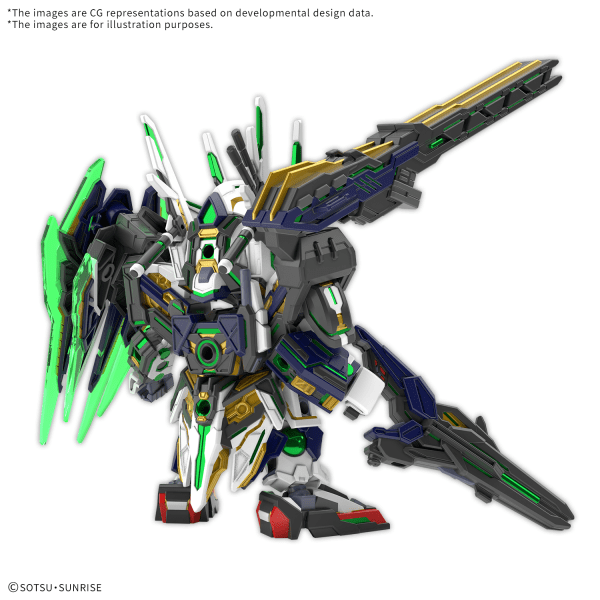 Plamod SDW Heroes 'Captain Qan[T] GF' Model Kit