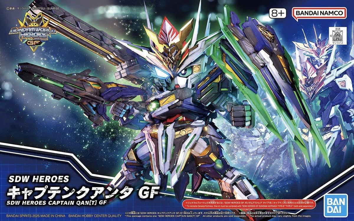 Plamod SDW Heroes 'Captain Qan[T] GF' Model Kit