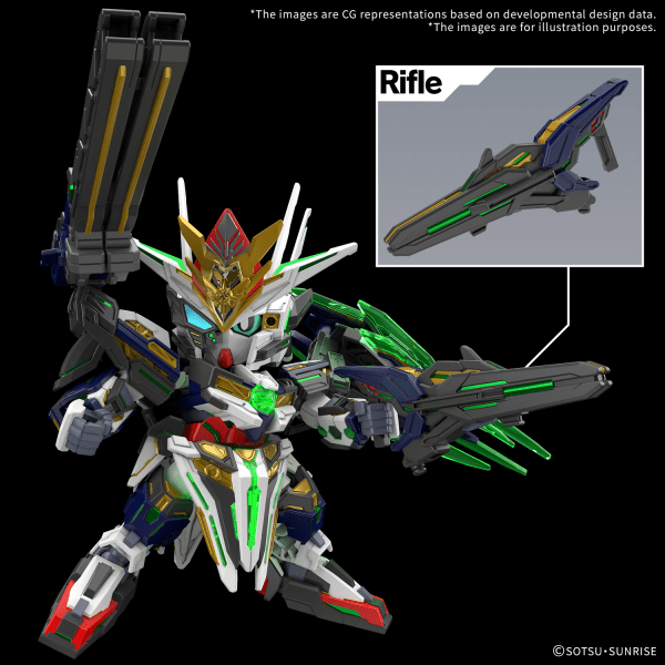 Plamod SDW Heroes 'Captain Qan[T] GF' Model Kit