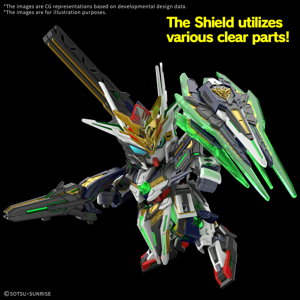 Plamod SDW Heroes 'Captain Qan[T] GF' Model Kit