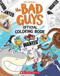 RAINCOAST BOOKS Dream Works: The Bad Guys Official Coloring Book