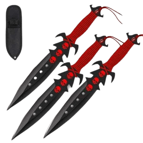 The Lair Ancestral Deadly Triad Throwing Knives