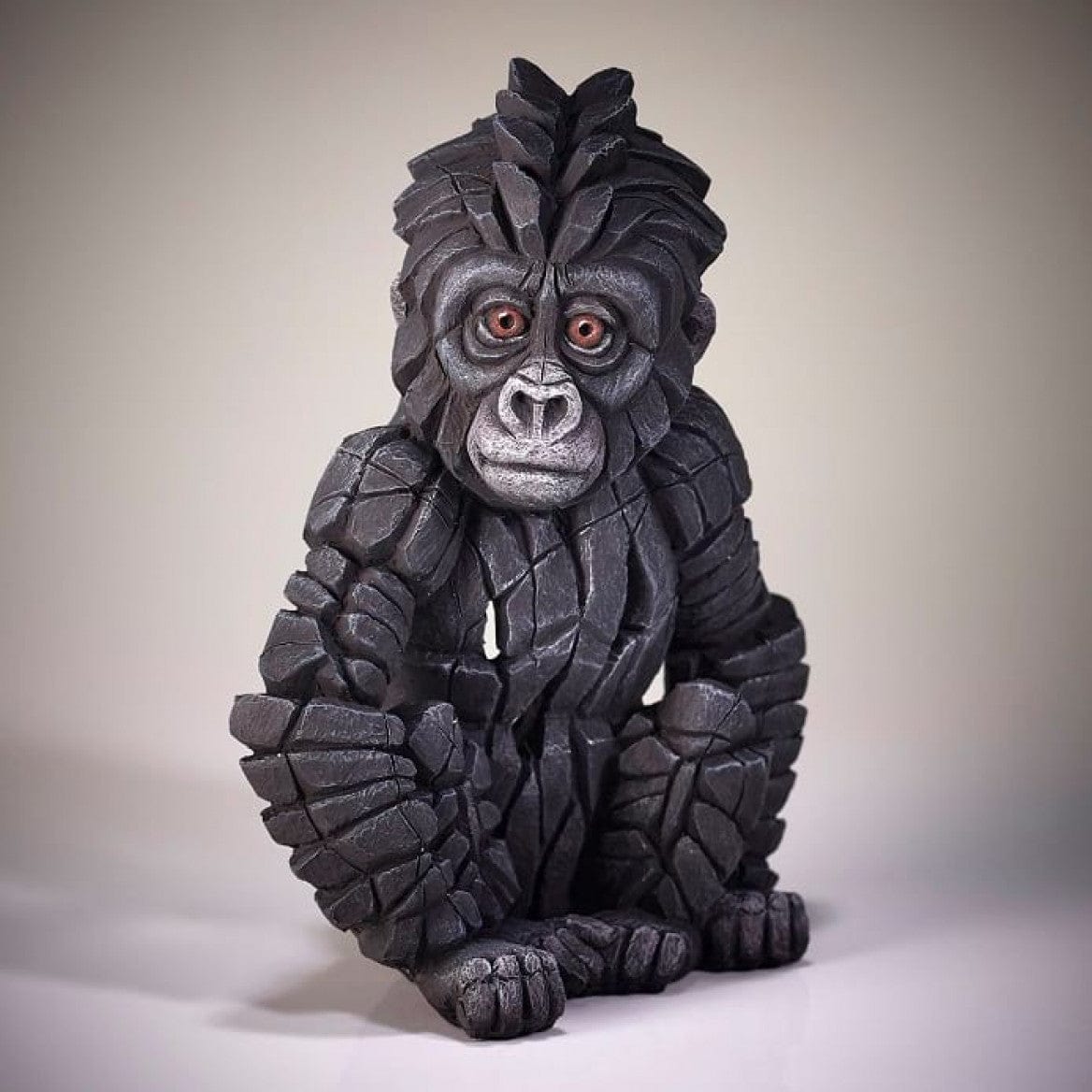 The Lair Baby Gorilla Edge Sculptures