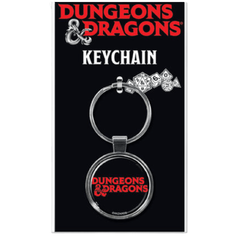 The Lair D&D Logo Dungeons & Dragons Keychains