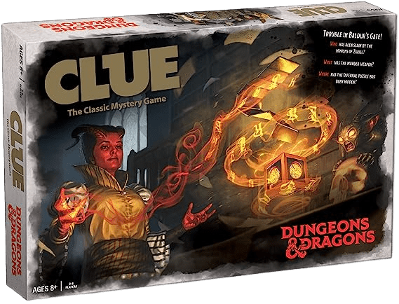 The Lair Dungeons & Dragons Clue Board Game