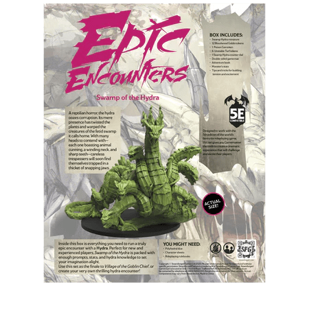 The Lair Dungeons & Dragons Epic Encounters: Swamp of the Hydra