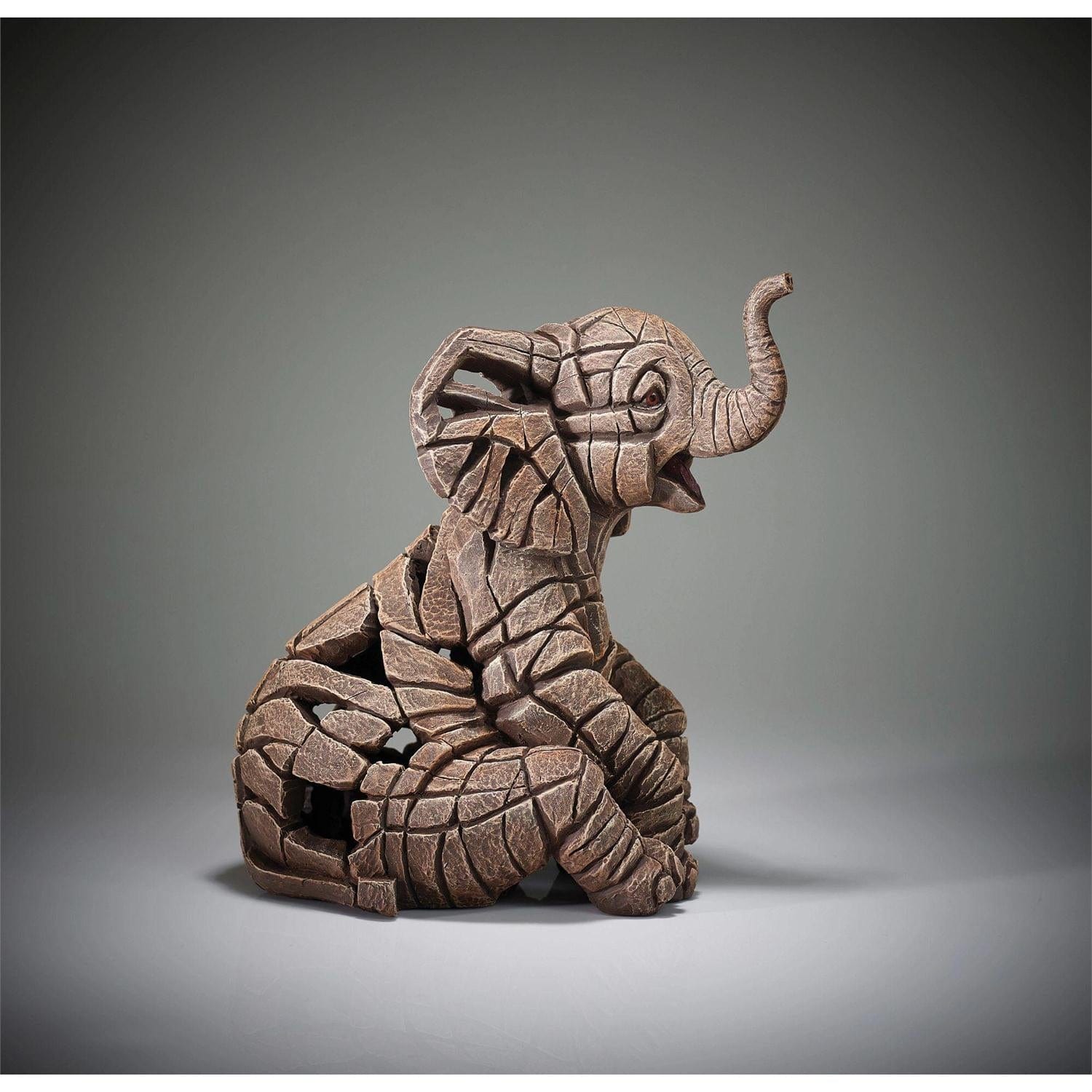 The Lair Elephant Calf Edge Sculpture