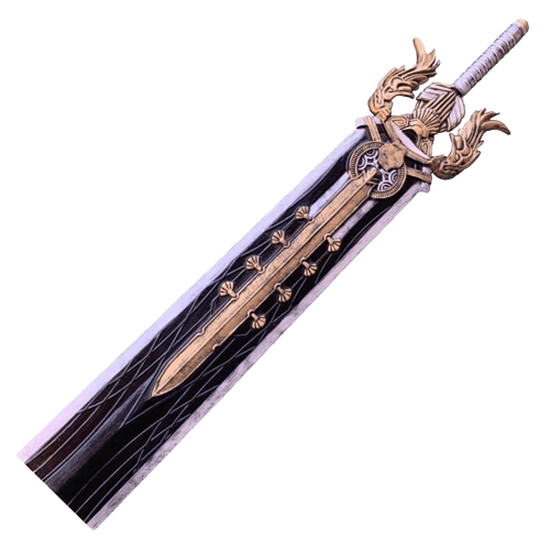 The Lair 'Final Fantasy XV' Gladiolus' Greatsword Fibreglass Replica