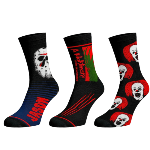 The Lair Horror 3-Pair Pack Men's Crew Socks