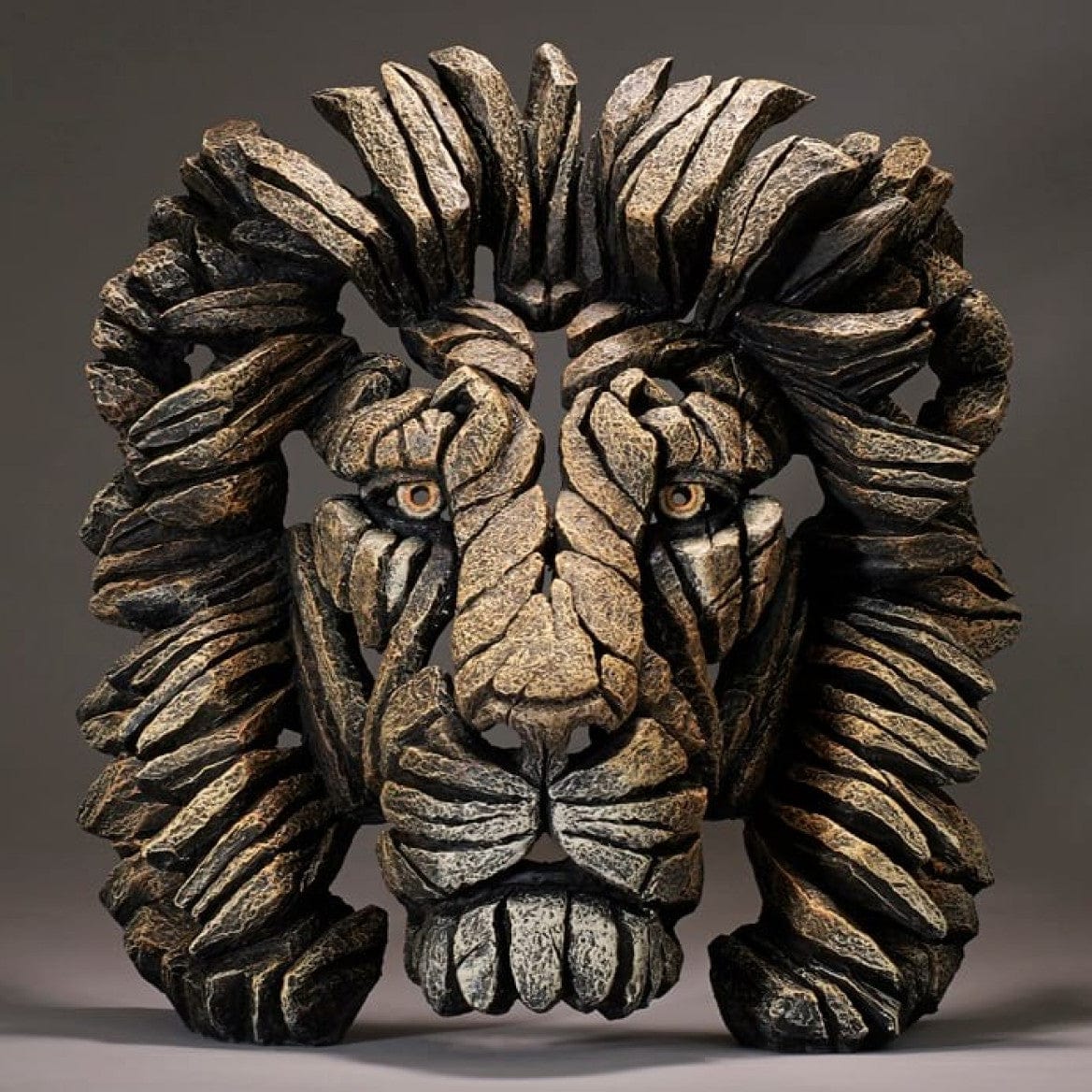 The Lair Lion Edge Sculpture