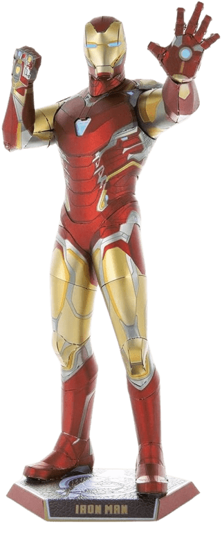 The Lair Metal Earth Avengers Iron Man Mark LXXXV Metal Model