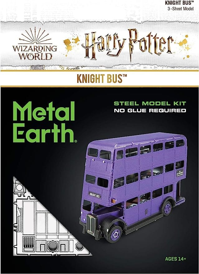 The Lair Metal Earth Harry Potter Knight Bus Metal Model