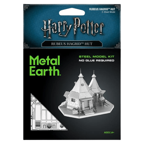 The Lair Metal Earth Harry Potter Rubeus Hagrid's Hut Metal Model