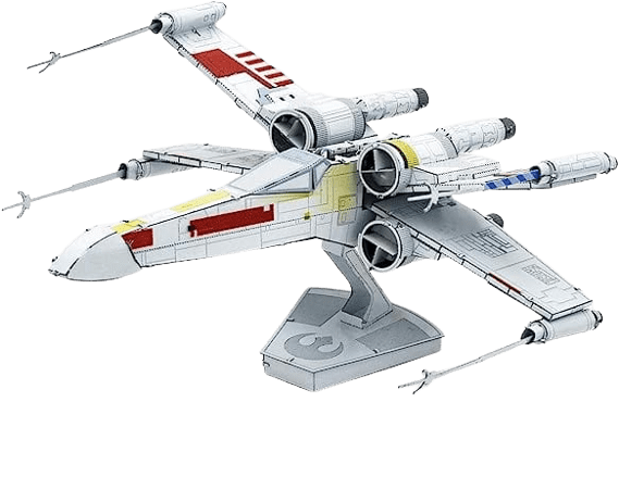 The Lair Metal Earth ICONX X-Wing Starfighter Model Kit
