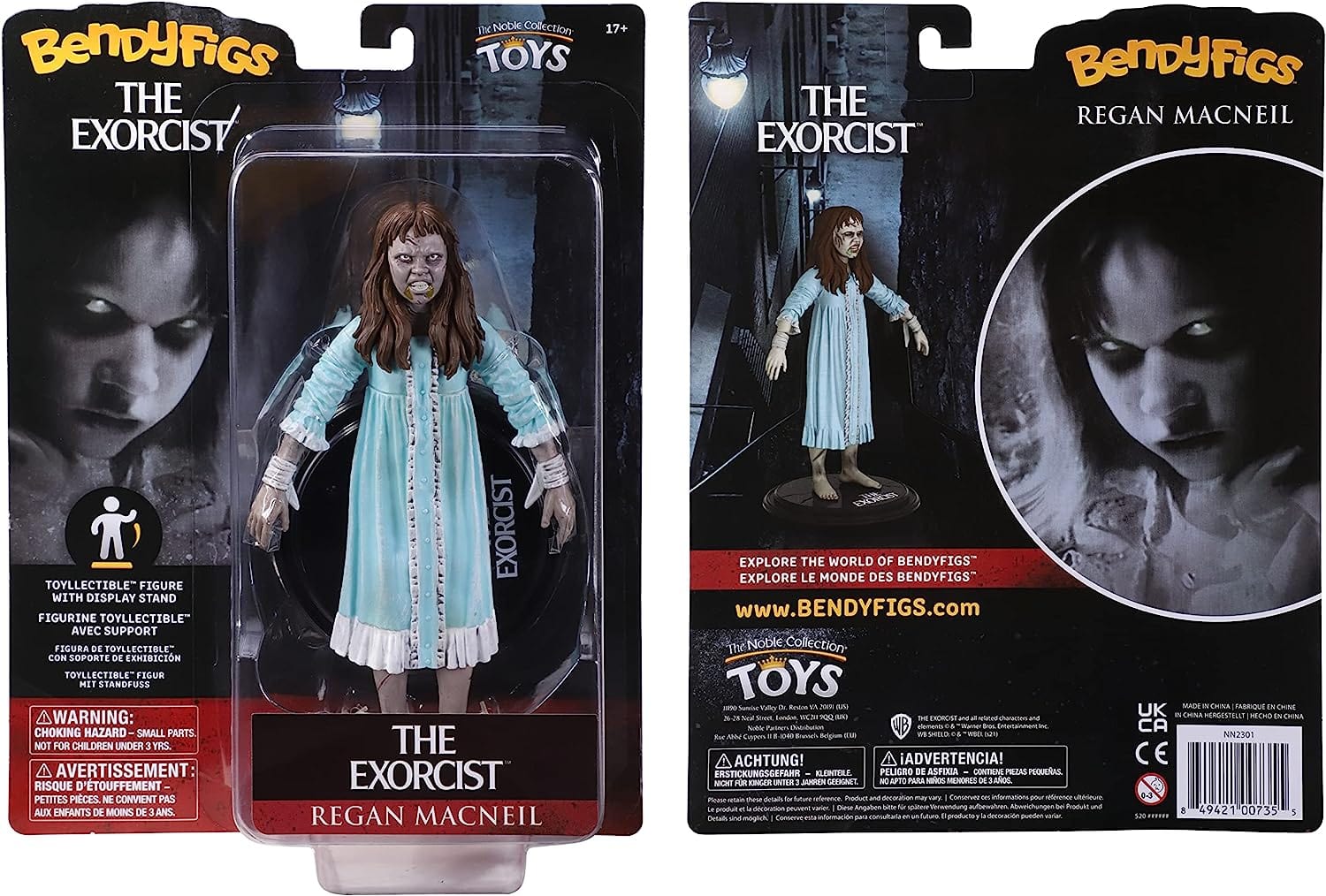 The Lair Noble Collection - Figurine The Exorcist - Regan Bendyfig 19cm