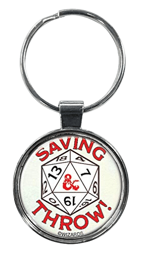 The Lair Saving Throw Dungeons & Dragons Keychains