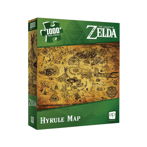 The Lair The Legend of Zelda "Hyrule Map" 1000 Piece Puzzle